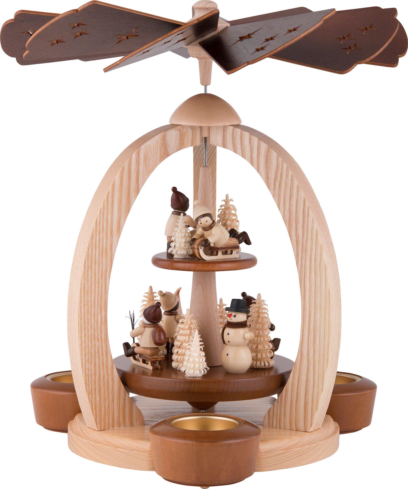Candle Arch - With Church (33×15 cm/13×5.9in) by