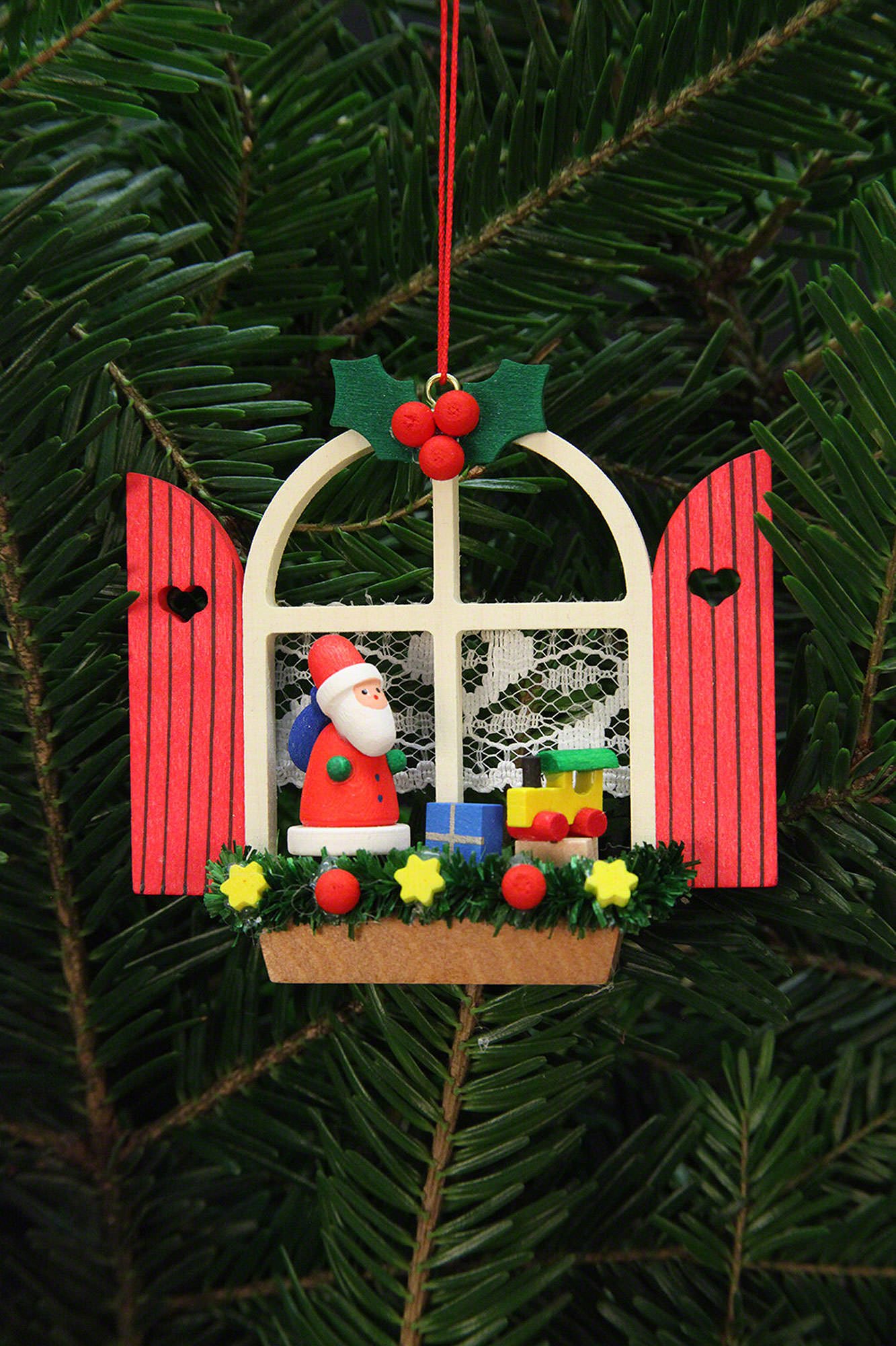 Tree Ornament - Advent Window with Niko (7,6×7 cm/3×3in) by Christian ...