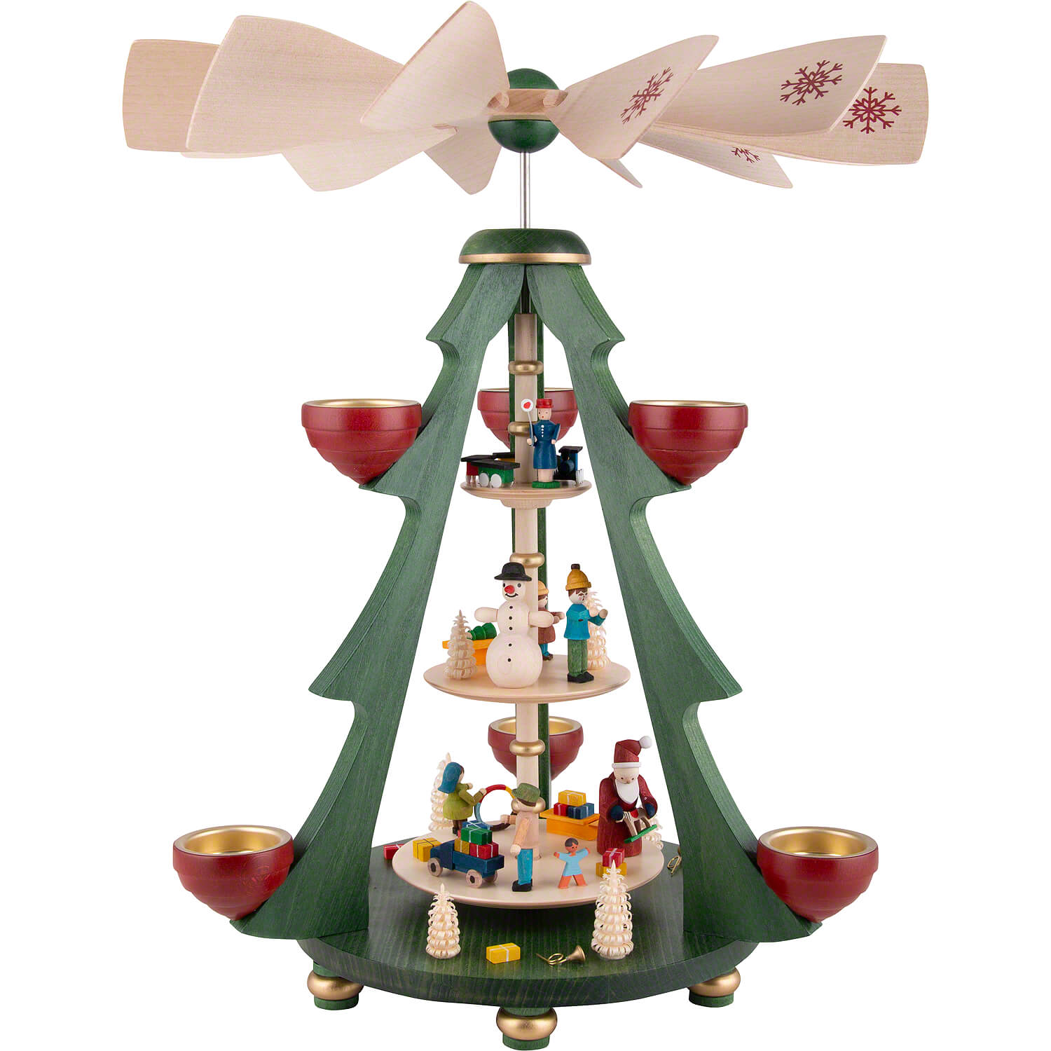 3-Tier Pyramid Tree - Distribution of Presents (40 cm/15.7in) by ...