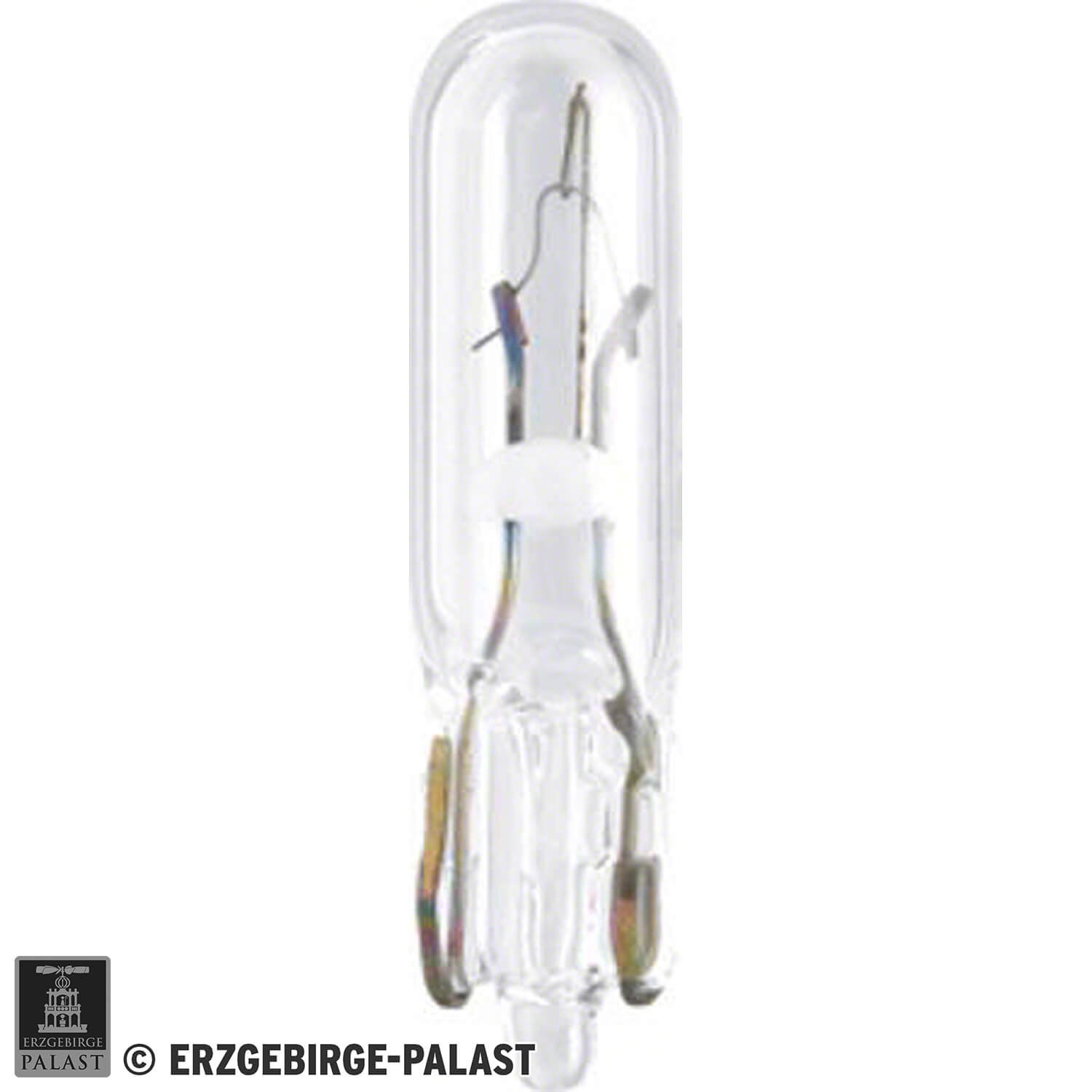 Glassockellampe - T5-Sockel - 12V/1.2W von Erzgebirge-Palast