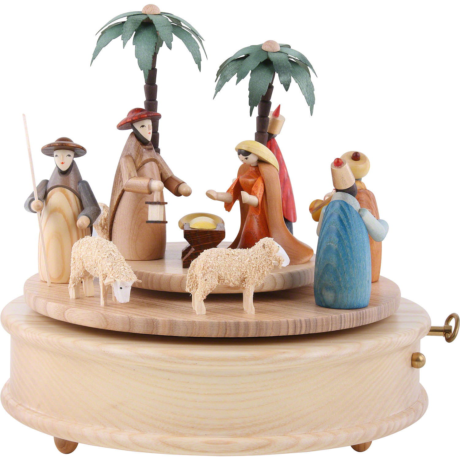 Erzgebirge Spieldosen mit Weihnachtsmotiven