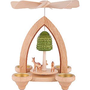 Christmas-Pyramids 1-tier Pyramids 1-Tier Pyramid - Fawns - Natural - 26 cm / 10.2 inch