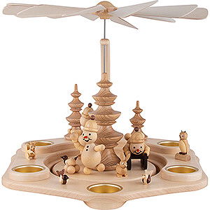 Christmas-Pyramids 1-tier Pyramids 1-Tier Pyramid - Junior Winter Sports - 30 cm / 11.8 inch