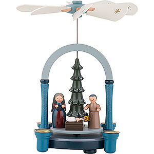 Weihnachtspyramiden 1-stckige Pyramiden 1-stckige Pyramide Christi Geburt - 23 cm