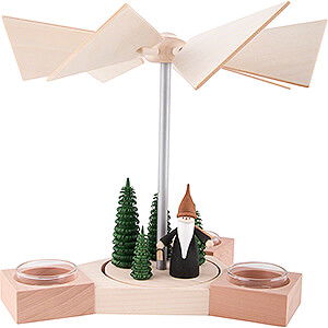 Weihnachtspyramiden 1-stckige Pyramiden 1-stckige Pyramide Hexagonum Bergwichtel  - 20 cm