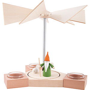 Weihnachtspyramiden 1-stckige Pyramiden 1-stckige Pyramide Hexagonum Schferwichtel - 20 cm