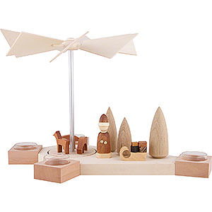 Weihnachtspyramiden 1-stckige Pyramiden 1-stckige Pyramide Octogonum - Weihnachtsmotiv - 23 cm