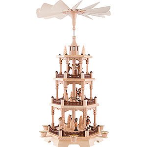 Christmas-Pyramids 3-tier Pyramids 3-Tier Pyramid - Forest People - 58 cm / 22.8 inch