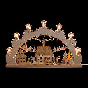 Candle Arches All Candle Arches 3D Candle Arch - Child with Sled - 52x31,5 cm / 20.5x12.4 inch