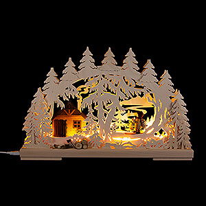 Candle Arches All Candle Arches 3D Candle Arch - Forest Trail - 43x28,5 cm / 16.9x11.2 inch