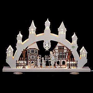 Candle Arches All Candle Arches 3D Candle Arch - Old Town - 47x31x6cm - 18,5x12x2,4 inch