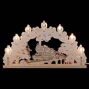Candle Arches All Candle Arches 3D Candle Arch - Railroad Romance - 52x30 cm / 20.5x11.8 inch