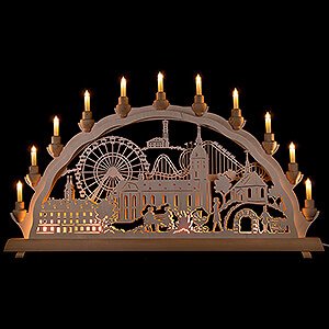 Candle Arches All Candle Arches 3D Double Arch - Annaberg Fair - 68x35 cm / 26.8x13.8 inch
