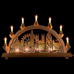 Candle Arches All Candle Arches 3D Double Arch - London - 50x32 cm / 19.7x12.6 inch