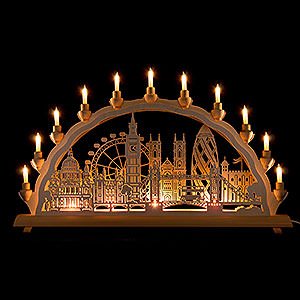 Candle Arches All Candle Arches 3D Double Arch - London - 68x35 cm / 27.8x13.8 inch