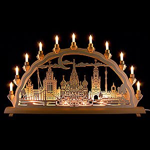 Candle Arches All Candle Arches 3D Double Arch - Moscow - 68x35 cm / 26.8x13.8 inch