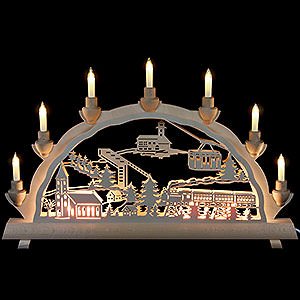 Candle Arches All Candle Arches 3D Double Arch - Oberwiesenthal - 50x32 cm / 20x12.6 inch