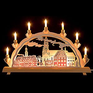 Candle Arches All Candle Arches 3D Double Arch - Zwickau - 50x32 cm / 20x12.6 inch