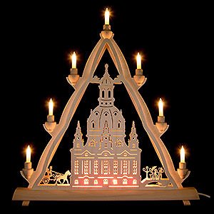 World of Light Light Triangles 3D Light Triangle - Dresden's Church of Our Lady - 50x55 cm / 20x22 inch