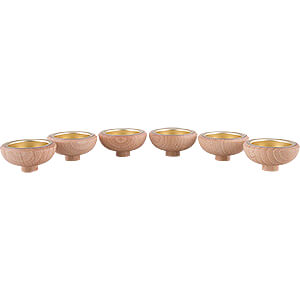 Weihnachtspyramiden Zubehr & Kerzen Adapter fr Teelicht 1,7 cm - 6er-Set