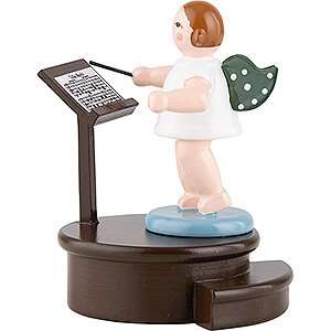 Angels Orchestra (Ellmann) Angel Conductor with Music Stand - 6,5 cm / 2.5 inch