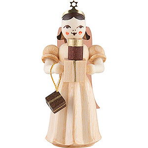 Angels Long Pleated Skirt Angels (Blank) Angel Long Pleaded Skirt with Gifts - Natural - 6,6 cm / 2.6 inch