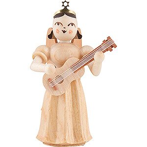 Angels Long Pleated Skirt Angels (Blank) Angel Long Pleaded Skirt with Guitar - Natural - 6,6 cm / 2.6 inch