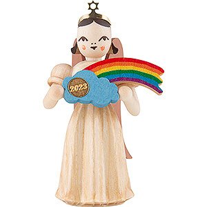 Angels Long Pleated Skirt Angels (Blank) Angel Long Pleaded Skirt with Rain Bow - Special Edition 2023 - Natural - 6,6 cm / 2.6 inch
