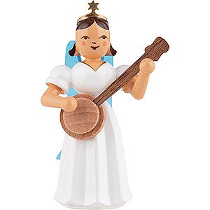 Angels Long Pleated Skirt Angels colored (Blank) Angel Long Pleated Skirt Banjo, Colored - 6,6 cm / 2.6 inch
