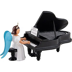 Angels Long Pleated Skirt Angels colored (Blank) Angel Long Pleated Skirt at the Piano, Colored - 6,6 cm / 2.6 inch