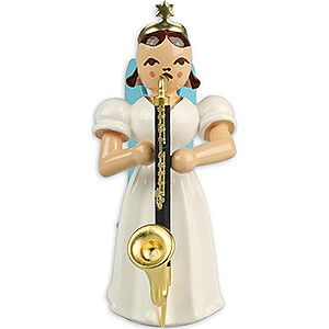 Angels Long Pleated Skirt Angels colored (Blank) Angel Long Skirt with Bass Clarinet colored - 6,6 cm / 2.6 inch
