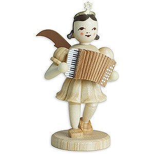 Angels Short Skirt (Blank) Angel Short Skirt with Accordion - Natural - 6,6 cm / 2.6 inch