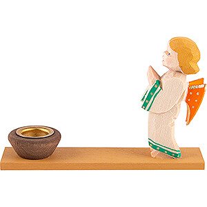 World of Light Candle Holder Angels Angel Standing Praying with Candle Holder - 4,8 cm / 1.9 inch