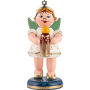 Angels Angels - white (Hubrig) Angel in Candlelight - 6 cm / 2.4 inch