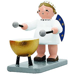 Angels Orchestra of Angels (KWO) Angel with Bass Drum - 5 cm / 2 inch