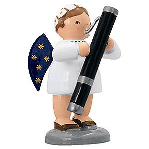 Angels Orchestra of Angels (KWO) Angel with Bassoon - 5 cm / 2 inch