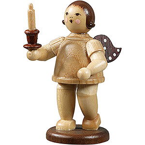 Angels Gift Angels (Ellmann) Angel with Candle, Natural - 6,5 cm / 2.6 inch