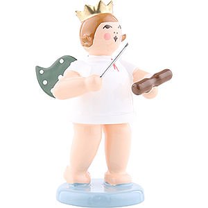 Angels Orchestra with crown (Ellmann) Angel with Crown and Chock Block Drum - 6,5 cm / 2.5 inch