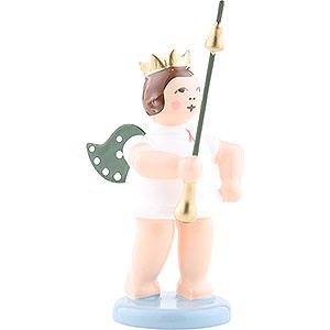 Angels Orchestra with crown (Ellmann) Angel with Crown and Twirling Stick - 6,5 cm / 2.5 inch