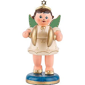 Angels Orchestra (Hubrig) Angel with Cymbals - 6,5 cm / 2,5 inch