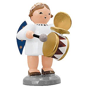 Angels Orchestra of Angels (KWO) Angel with Drum and Rattles - 5 cm / 2 inch