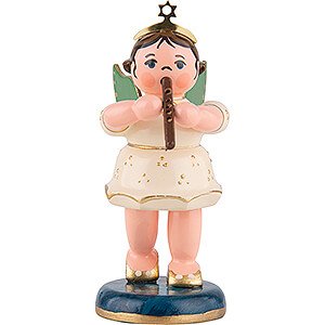 Angels Orchestra (Hubrig) Angel with Flute - 6,5 cm / 2,5 inch