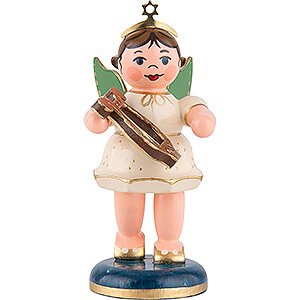 Angels Orchestra (Hubrig) Angel with Lute - 6,5 cm / 2,5 inch
