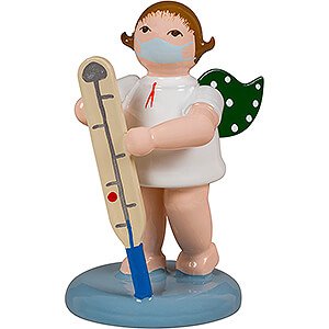 Angels Christmas Angels (Ellmann) Angel with Medical Thermometer - 6,5 cm / 2.6 inch