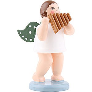 Angels Orchestra (Ellmann) Angel with Panpipe - 6,5 cm / 2.5 inch