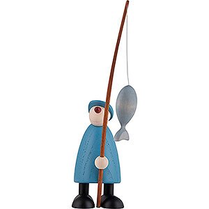 Kleine Figuren & Miniaturen Björn Köhler Gratulanten Angler Ole - 9 cm