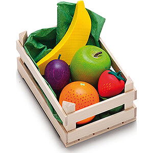 Wooden Toys Wooden Toy Shops Assortment Fruits, Small - 12,2 cm / 4.8 inch