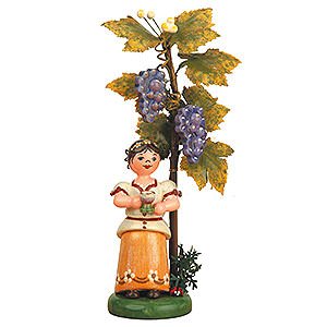 Small Figures & Ornaments Hubrig Autumn Kids Autumns Child Wine - 13 cm / 5 inch