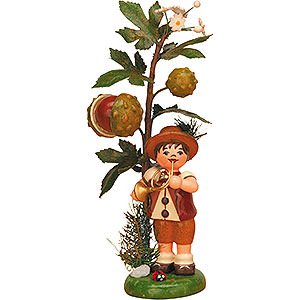 Small Figures & Ornaments Hubrig Autumn Kids Autums Child Chestnut - 13 cm / 5 inch