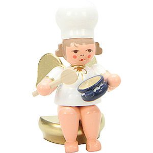 Angels Baker Angels (Ulbricht) Baker Angel Sitting with Spoon - 7,5 cm / 3 inch